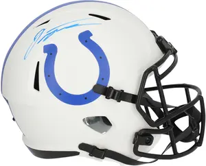Jonathan Taylor Indianapolis Colts Autographed Riddell Lunar Eclipse Alternate Speed Replica Helmet - Fanatics Authentic Certified