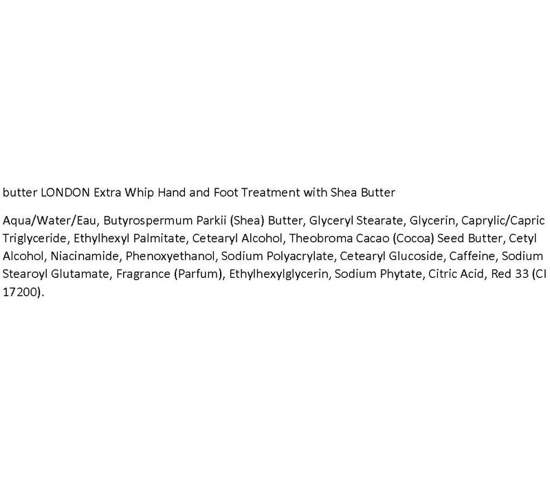 butter LONDON Extra Whip Hand & Foot Treatment