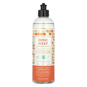 Therapy Clean Dish Soap, Fresh Herbs & Melon, 16 fl oz (473 ml)