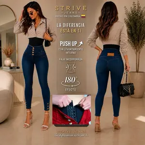 Strive jeans de 4 botones faja panty   Ref 2225 Trouser Womenswear