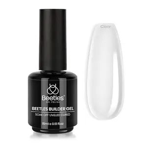 Beetles Builder Gel for Nails 7 in 1 Nail Builder Strengthener Gel Clear Color Builder Extension Nail Gel for Holiday Nail Art Design for Girls mothersdaygift Spring Nail Summer Nail Vacation Nail #SummerVibes
