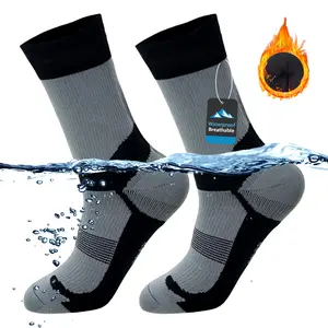 ISUNIE Waterproof Outdoor Sports Socks for Men and Women - Breathable and Warm, Unisex Size, Ideal for Winter Sports