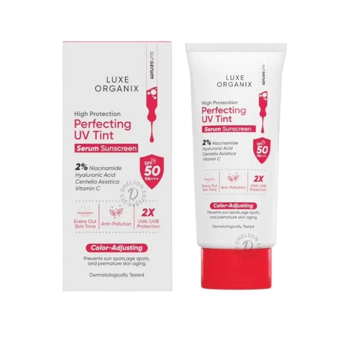 Luxe Organix Perfecting UV Tint Serum SPF 50 - 40g Luxe Organix Perfecting UV Tint Serum SPF 50 - 40g