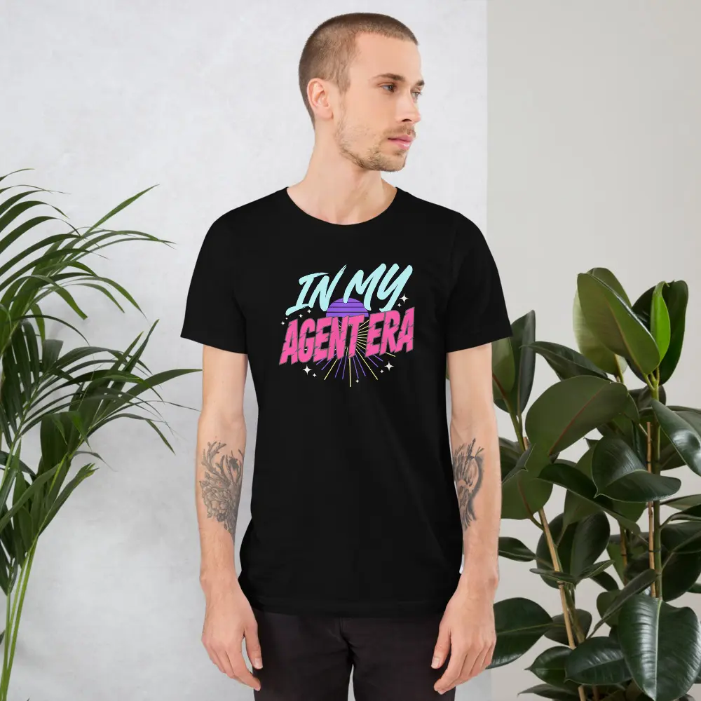 OUTPUT №0024 · IN MY AGENT ERA Tee — AI Agent Shirt