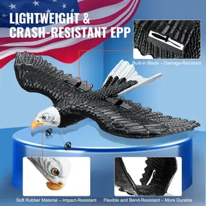 VEVOR  RC Airplane Biomimetic Eagle EPP Foam RC Plane Toy 2.4 GHz Remote Control