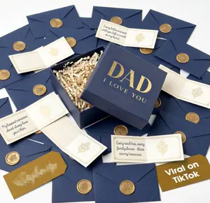 Cute Fathers Day Birthday Gifts from Daughter Son Wife - 60 Meaningful Love Notes for Dad, I Love You Dad Gifts for Birthday, Christmas, Thoughful Gift for Men, Adults