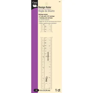 6" Design Ruler