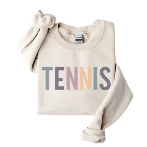 Tennis Sweatshirt, Tennis Coach Gift Unisex T-Shirt Sweaters Hoodie, Functional Fashion, Flexibla Fashion Fits, Diverse Fashion Choices, Size Range For Everyone, Choose Your Color