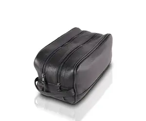 Personalized Groomsmen Gift Dopp Kit Bag, Customized Leather Toiletry Bag, Monogram Mens Toiletry Bag, Leather Custom Gift for Mens Wedding