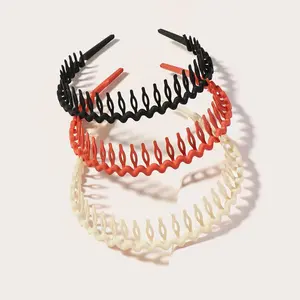Pack of 10 Hair Headband Thin Anti-slip Headband with Teeth | Hair Bands for Women and Girls, Hair Accessories