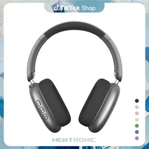 WENTRONIC Y01 Over Ear Wireless Bluetooth ANC Noise Reduction Headphones - 48H Playtime, Hybrid Noise Reduction Technology, Hi-Res Audio, Folding Design, Comfortable Soft Earpads, Built-in Mic for iOS/Android, Noise Reduction Headphone,summerwins