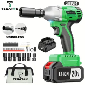 NEW Cordless Impact Wrench Power Impact Gun 1/2 (430n.m)