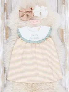 Yellow & Green Grandpa Love Dress