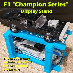1pc F1 Racing Display Stand for Speed Champion Series, Home Decor Item, Memorial Showcase Base, Ideal for Car Enthusiasts