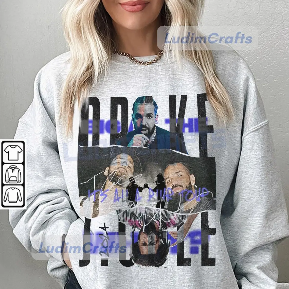 J cole And Drake Sweatshirt, Hip Hop Rap Sweatshirt, Drake J Cole Big As The What Tour 90s Rap Hoodie, J Cole Shirt Gift Unisex