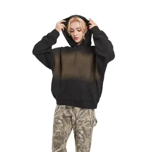 Schlichte Damen-Vintage-Langarmjacke mit Frontreißverschluss für den Alltag