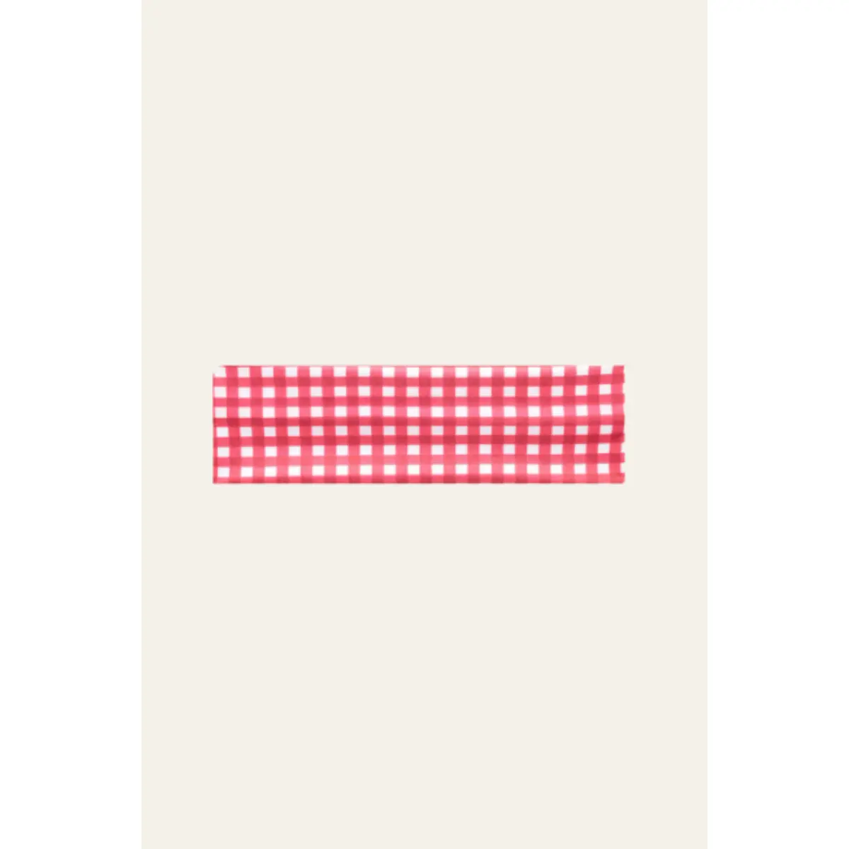 Infinity Headband in Cherry Gingham