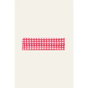Infinity Headband in Cherry Gingham