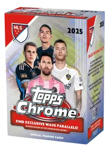 2025 Topps MLS Major League Soccer Chrome Blaster Box