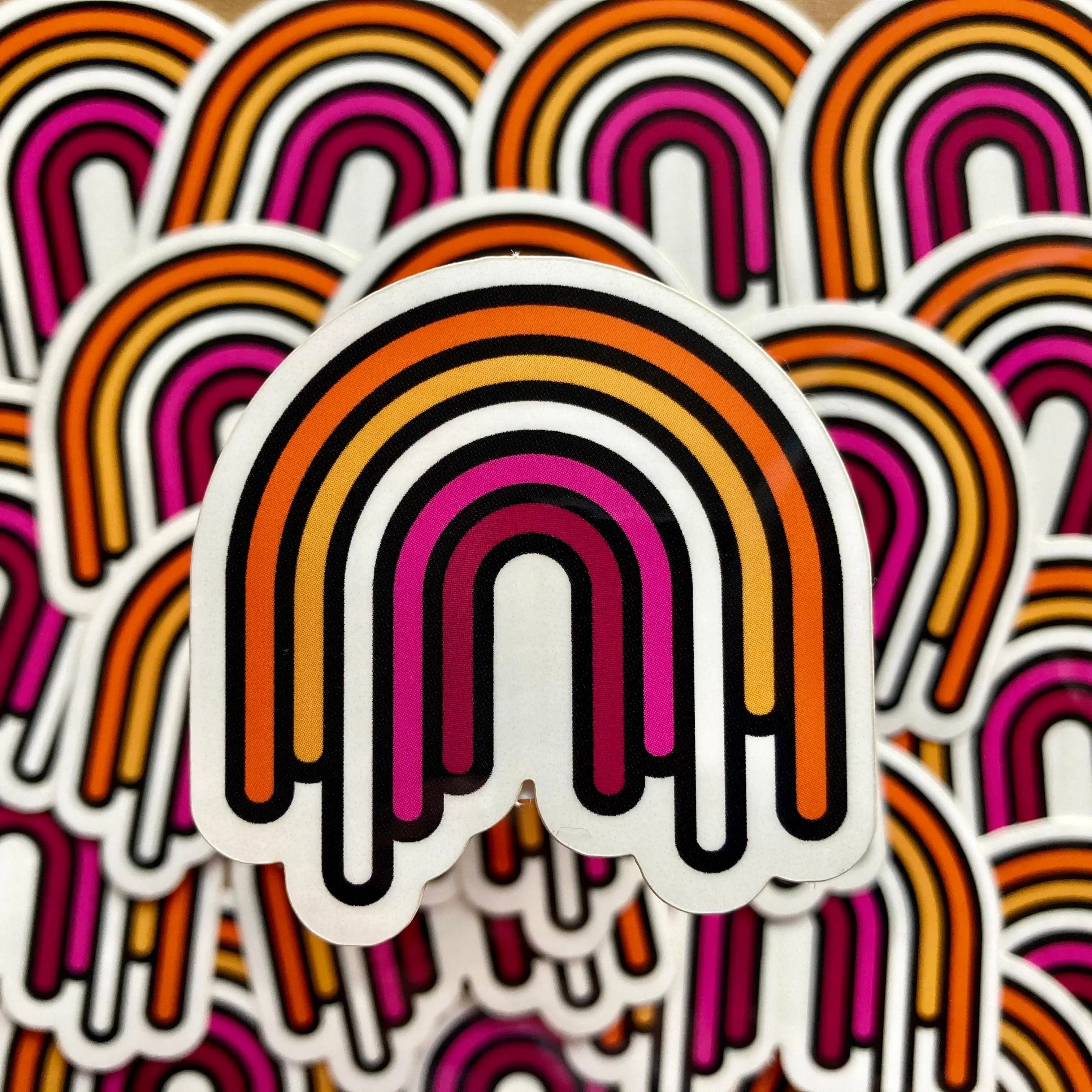 Lesbian Rainbow Sticker