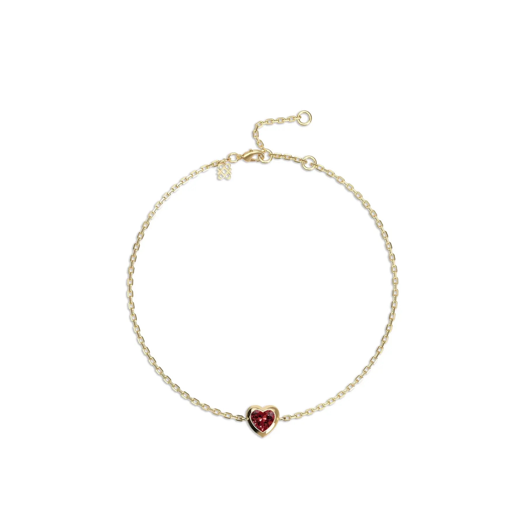Women's Sterling Silver Pascal Heart Shape Bracelet - Polished Finish, Vibrant Gems, Adults' Romantic Costume Jewelry for Everyday Sparkle & Stacking, All Seasons Bling Accessory
