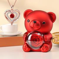 red bear-necklace