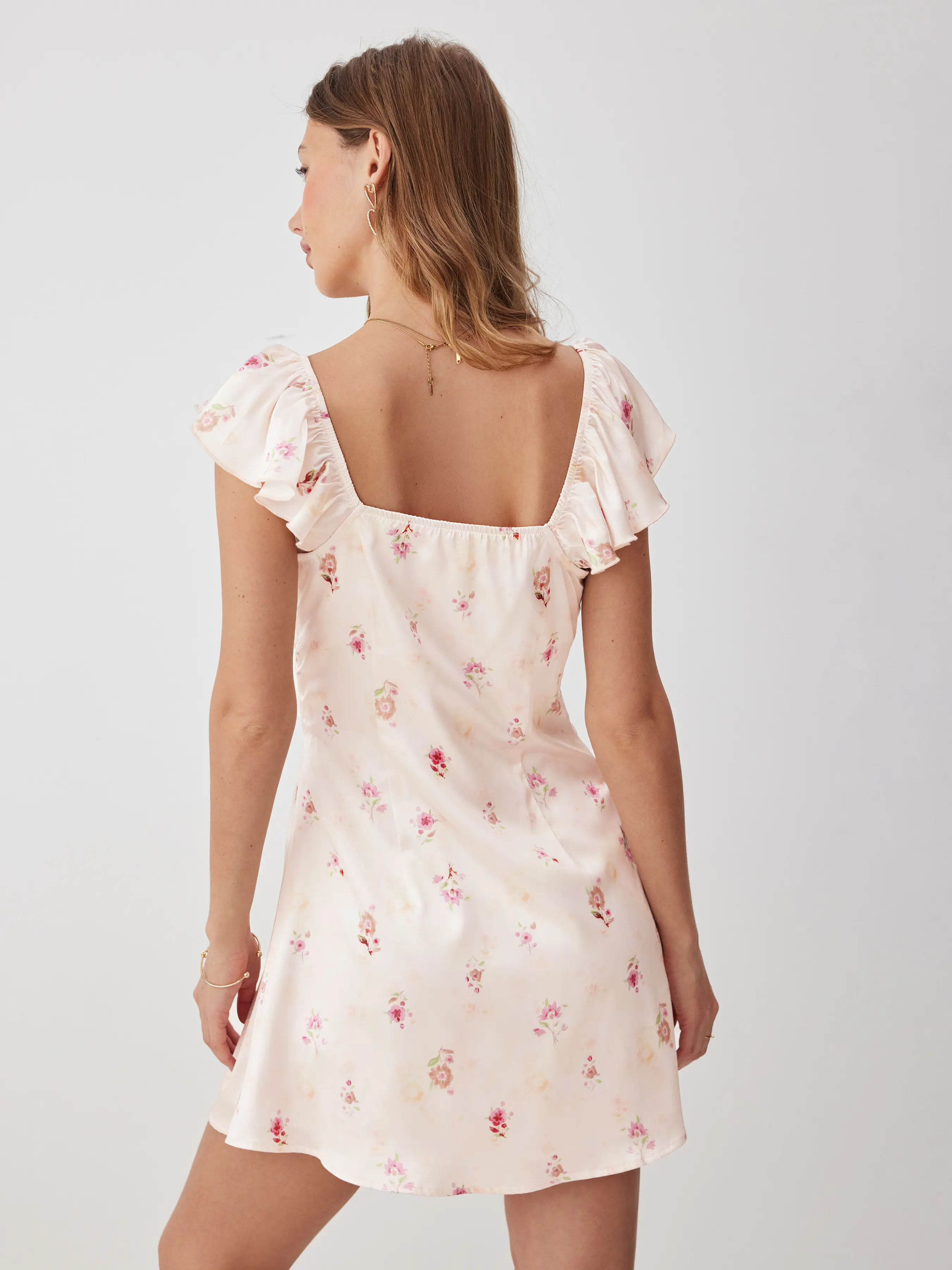 cider floral lace mini dress Buy Cider Sweetheart Floral Lace Knotted Mini Dress (XXS) Online