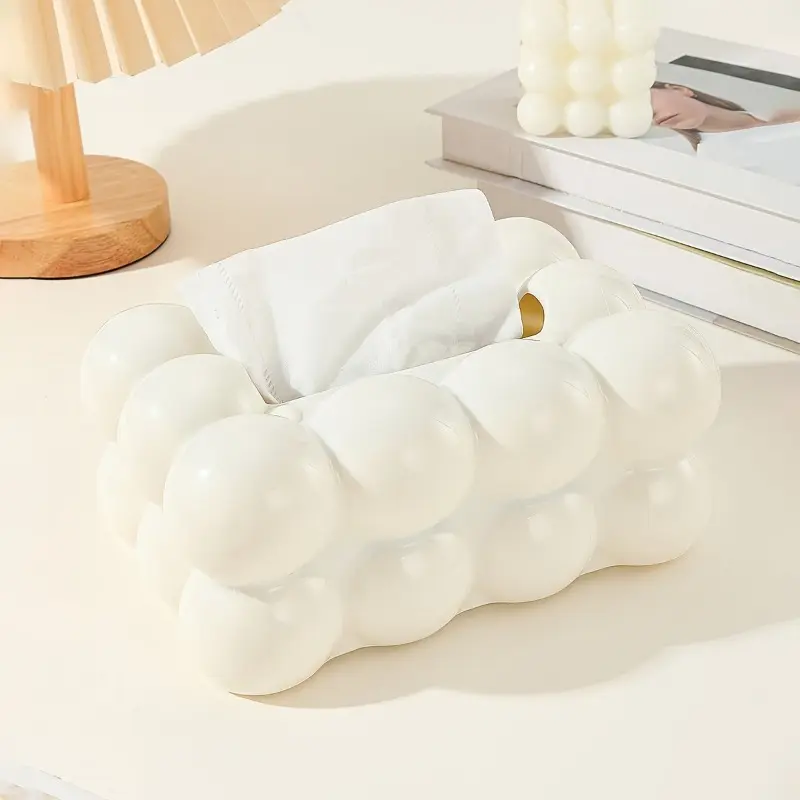 1pc Home tissue box, desktop tissue holder, decorative tissue box, Tissue Storage Box, household goods, Bathroom Decoration Accessories, Bathroom Organization