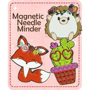 Minder. Needleminder for Embroidery & Sewing. Cute Needlepoint Accessories.   Holder for  . Cute  Pin