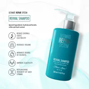 Ultimate Repair System Revival Shampoo - Moisturizing Cleanser with Keratin Benefits for Smooth and Silky Haircare
