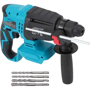 SDS-Plus Rotary Hammer Drill for Makita 18V ,Max Drilling Diameter 1-1/8",2 Joules Cordless Hammer Drill for Concrete Masonry,Stones, Cement,Tool Only