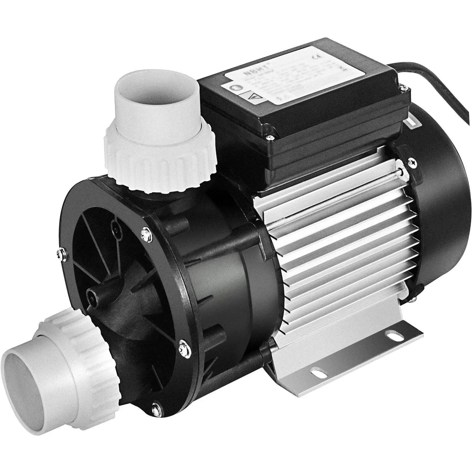 VEVOR Corrosion-Proof ABS Plastic+Aluminum Self-Priming Low-Noise Above-Ground Pool Pump, 0.5 HP 110V 0.37 Kw 3.5 A, 15 µf Capacitor, 27.9 ft Head Lift, 270 l/min Flow, Thermal Guard, IPX5 Rated for Pools, Spas, TikTokShopBlackFriday Deal#SohoChic