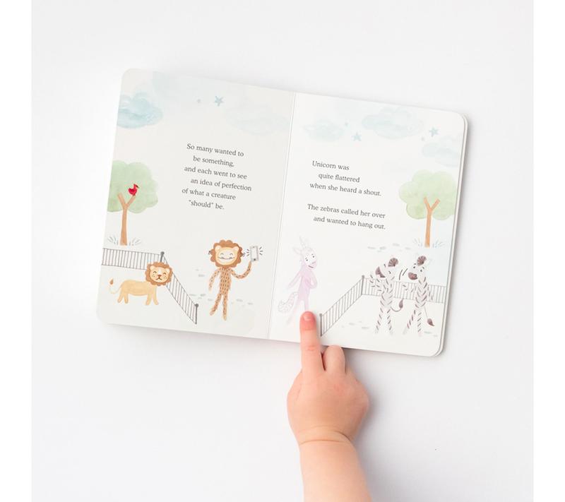 Slumberkins Uni corn for Being Yourself Snuggl er Set