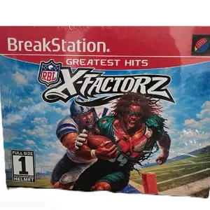 BreakStation X-Factorz Greatest Hits 3 PYD Suppie Spot Authentic Full-Size NFL Helmet with Autograph & ID Card from Legends & Stars
