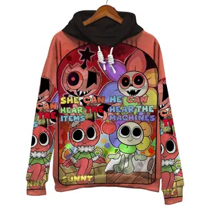 Bobette and Dandys World Pullover Hoodie, Friendship Dandys World 3D Hoodie, Friendship Dandys World 3D  Pullover Hoodie, Friendship Dandys World 3D