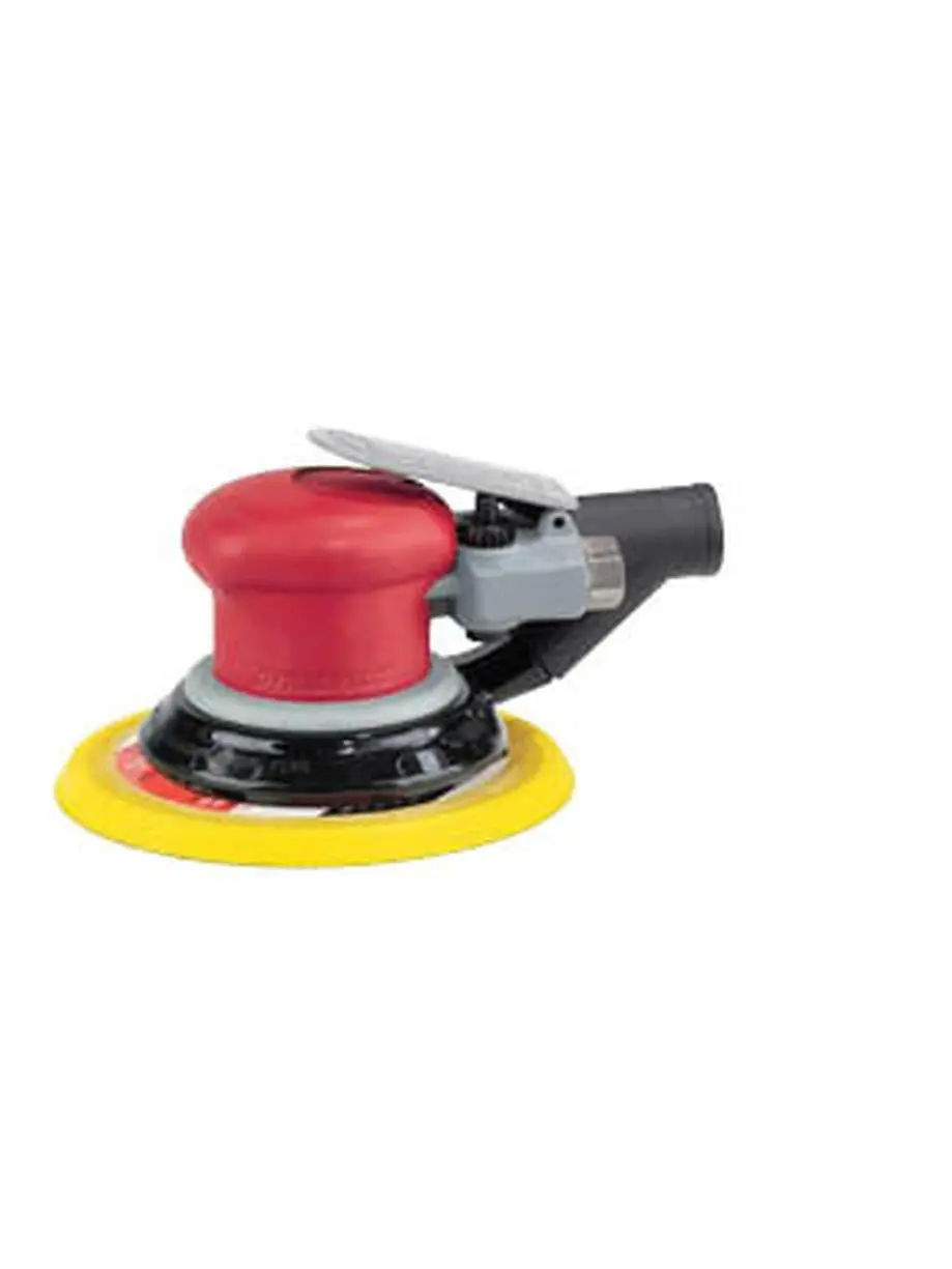 Dynabrade DYN-21039 6 in. Dynorbital Spirit Random Orbital Sander - 0.18 in. Orbit, 1.6 lbs., Central Vacuum Model