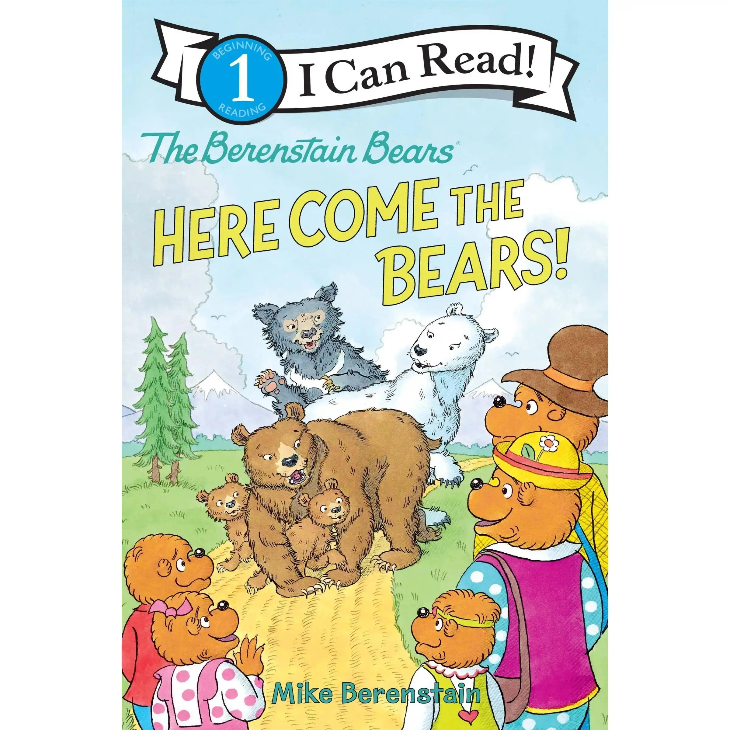 The Berenstain Bears: Here Come the Bears!(I Can Read Level 1) by Mike Berenstain||Mike Berenstain [Hardback Book]