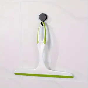 1pc Shower Wiper, Household Cleaning Wiper, Window Wiper, Handheld Glass Wiper, Water Removal Wiper, Suitable for Shower Doors, Bathrooms, Windows, and Glass, Cleaning Supplies, Cleaning Tools, Essential for Back-to-School Season