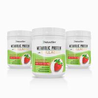 3 METABOLIC PROTEIN COLLAGEN - STRAWBERRY