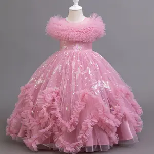 Girls Princess Dress Birthday Parties Summer Special Occasions Princess Dress for Girls, Party Attire Girls Princess Dress Birthday Parties Summer Special Occasions Princess Dress for Girls, Party Attire