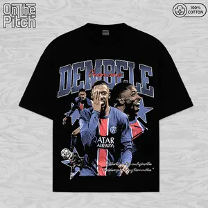 Ousmane Dembele Graphic Tee - Ballon d'Or Winner Soccer Shirt, Les Parisiens Fan Gear, Vintage Bootleg Soccer T-Shirt, Premium 100% Cotton Streetwear, Gameday Ready Apparel
