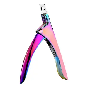Professional Acrylic False Nail Clippers for Acrylic Nails Nail Tip Cutter  Manicure Tool Nail Care Stainless