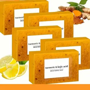 Turmeric and Tretinoin Brightening Soap, DarkSpot Remover, Soap Body Care Body WashFlawless Organic Soap Skincare CleanserTurmerickojicacidsoap Moisturizer Cleansing