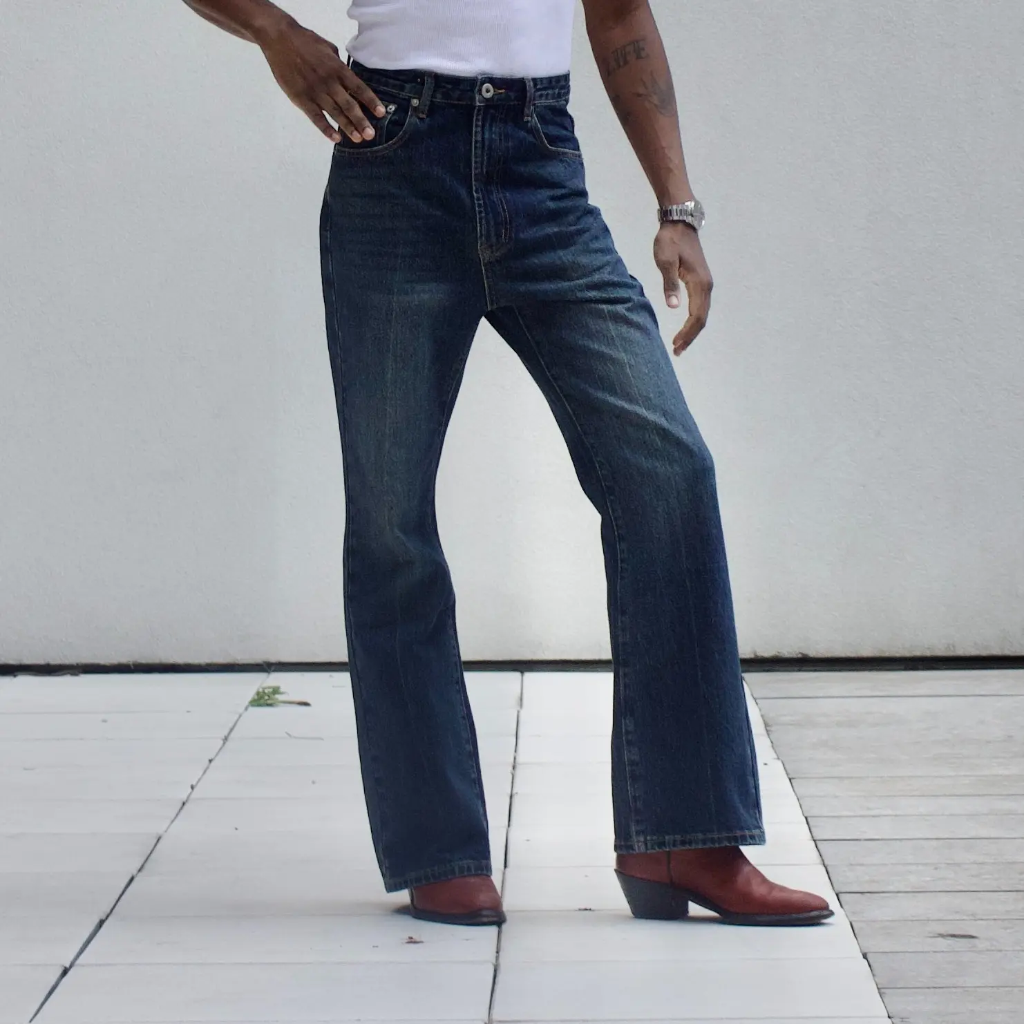 The Ronson High-Waisted Denim