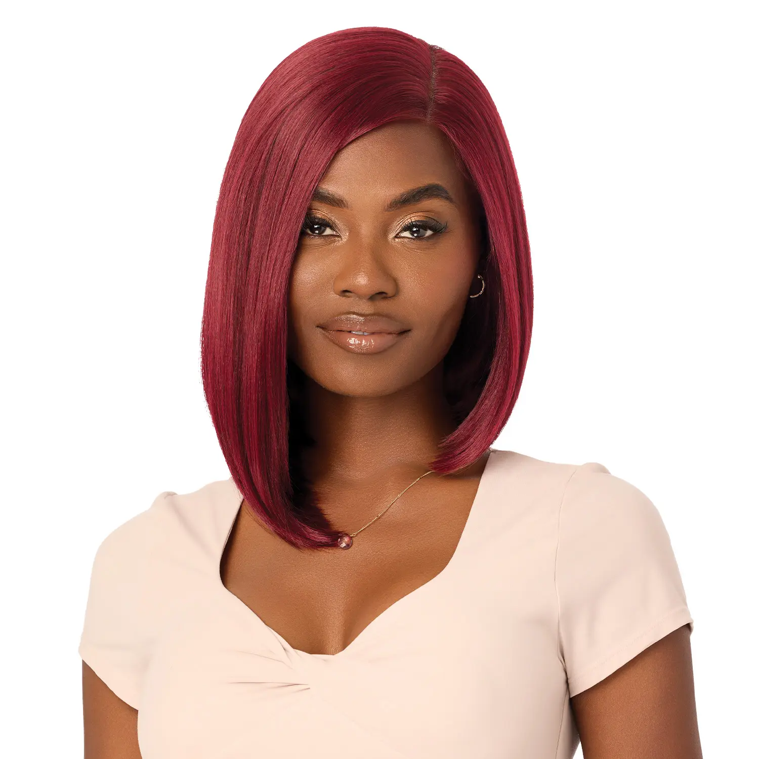 Outre HD Transparent Pre-Plucked Glue-Free Natural-Looking Frontal Synthetic Lace Front Wig, Juneau, Hd Transparent Wigs, Pre Plucked Wigs