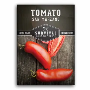 San Marzano Tomato Seed - Versatile Seeds for Growing Tomatoes - Ideal for Home Gardening