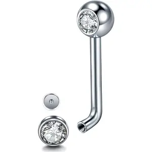 14G Titanium Christina Piercing Barbell VCH Bar Genital Jewellery