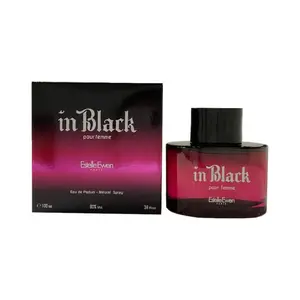 Estelle Ewen Women's Black Elegant EDP Spray - Scented Fragrance Perfume, Atomizer & Bottle Women's Fragrance, 3.3/3.4 oz (100ml), New In Box