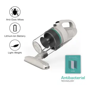 EC19B Cordless Mattress Vacuum Cleaner, Lightweight 4.5kPa Bed Cleaner for Dust Mites, Upholstery, Pillows, Sofa & Bedding