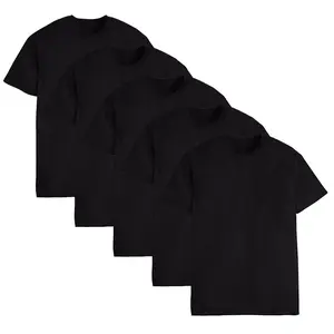 【Deal】Holafish Mens T-Shirts 100% Cotton Heavyweight Short Sleeve Shirt Crewneck Basic Tshirt,Classic Unisex Soft Breathable Tops Women Menswear